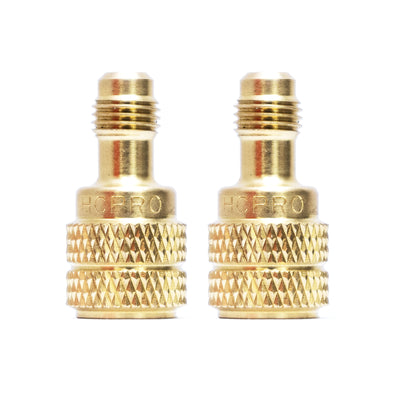 HCAD410 R410a Adapter 1/4" SAE Male x 5/16" Female - 2 image