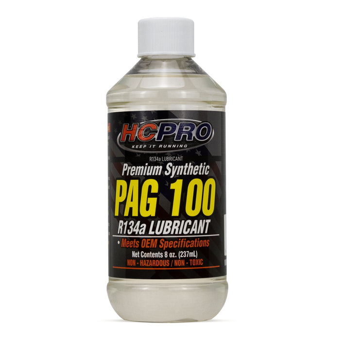 PAG 100 Oil R134a AC Systems – 8oz Premium Lubricant – HCPRO