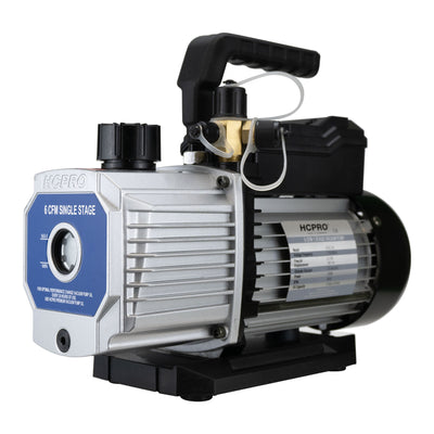 HCEC-6S ECO SERIES 6CFM Single-Stage 1/2HP Vacuum pump, Single Voltage 115V/60HZ image 8