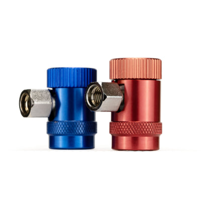 HCYFQC R1234YF Quick Coupler, Quick Connect R1234YF Adapters &amp; AC Hose Fitting Connectors for Air Conditioning, Evacuation and Recharging, High and Low Set image 3