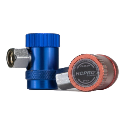 HCYFQC R1234YF Quick Coupler, Quick Connect R1234YF Adapters &amp; AC Hose Fitting Connectors for Air Conditioning, Evacuation and Recharging, High and Low Set image 1